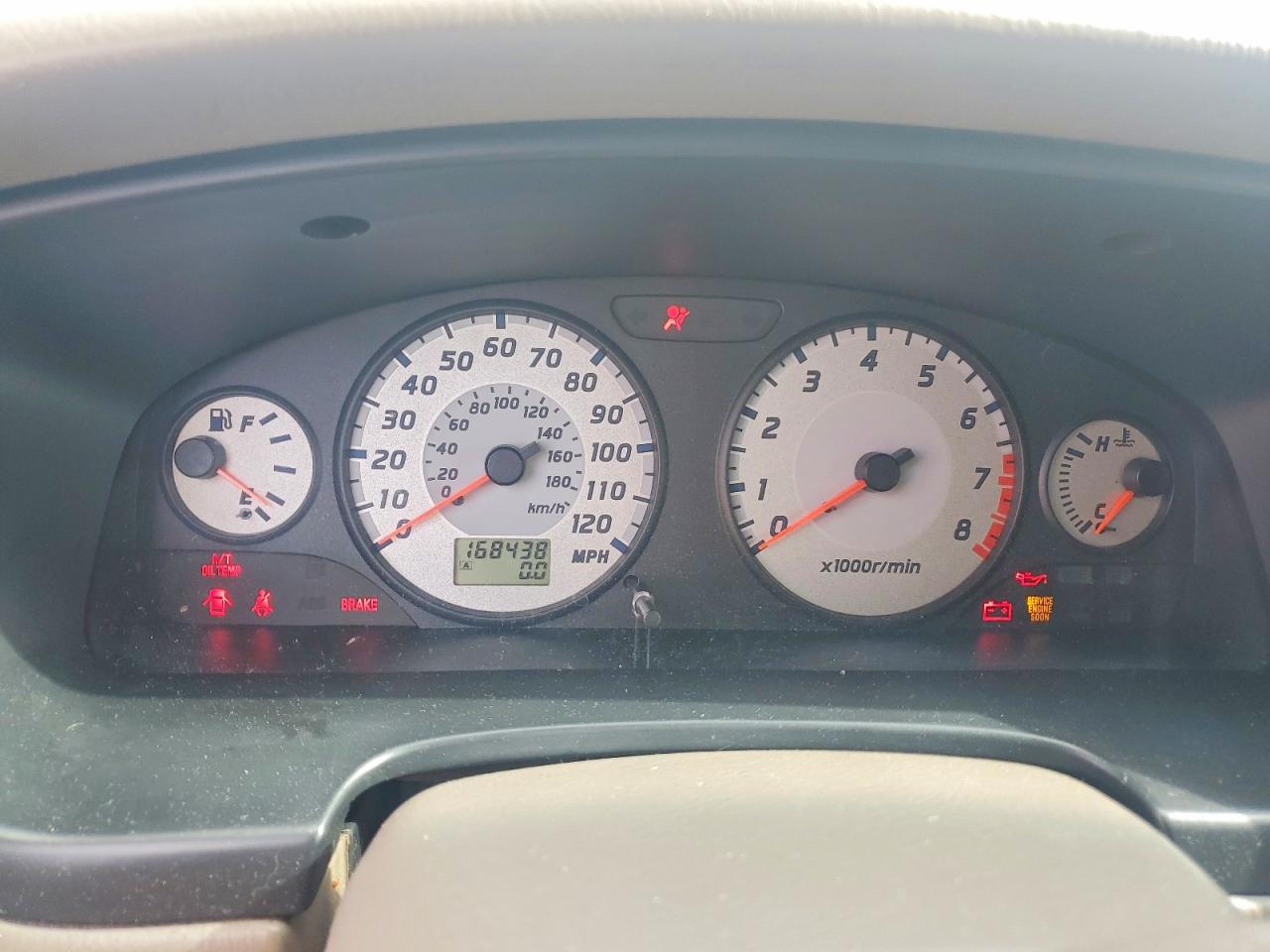 2001 Nissan Pathfinder Se Gold vin: JN8DR09Y51W610382