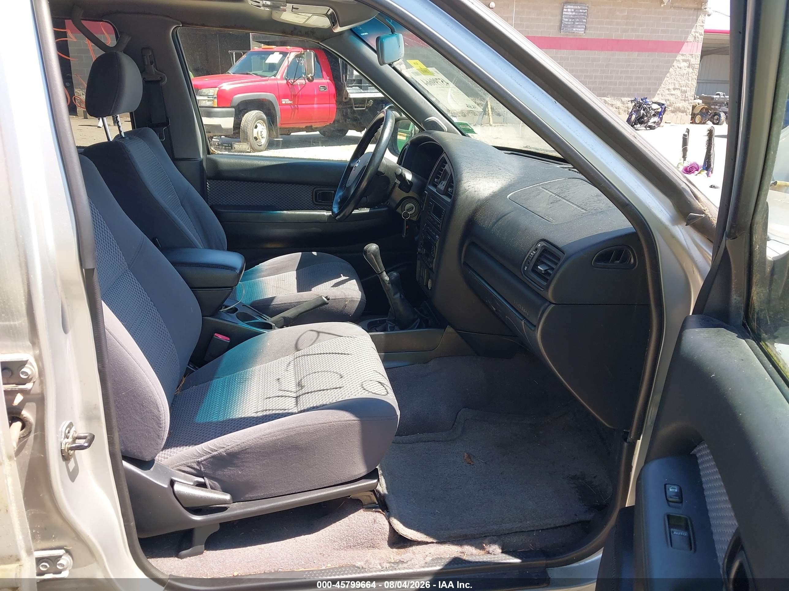 2002 Nissan Pathfinder Se Silver vin: JN8DR09Y52W726182