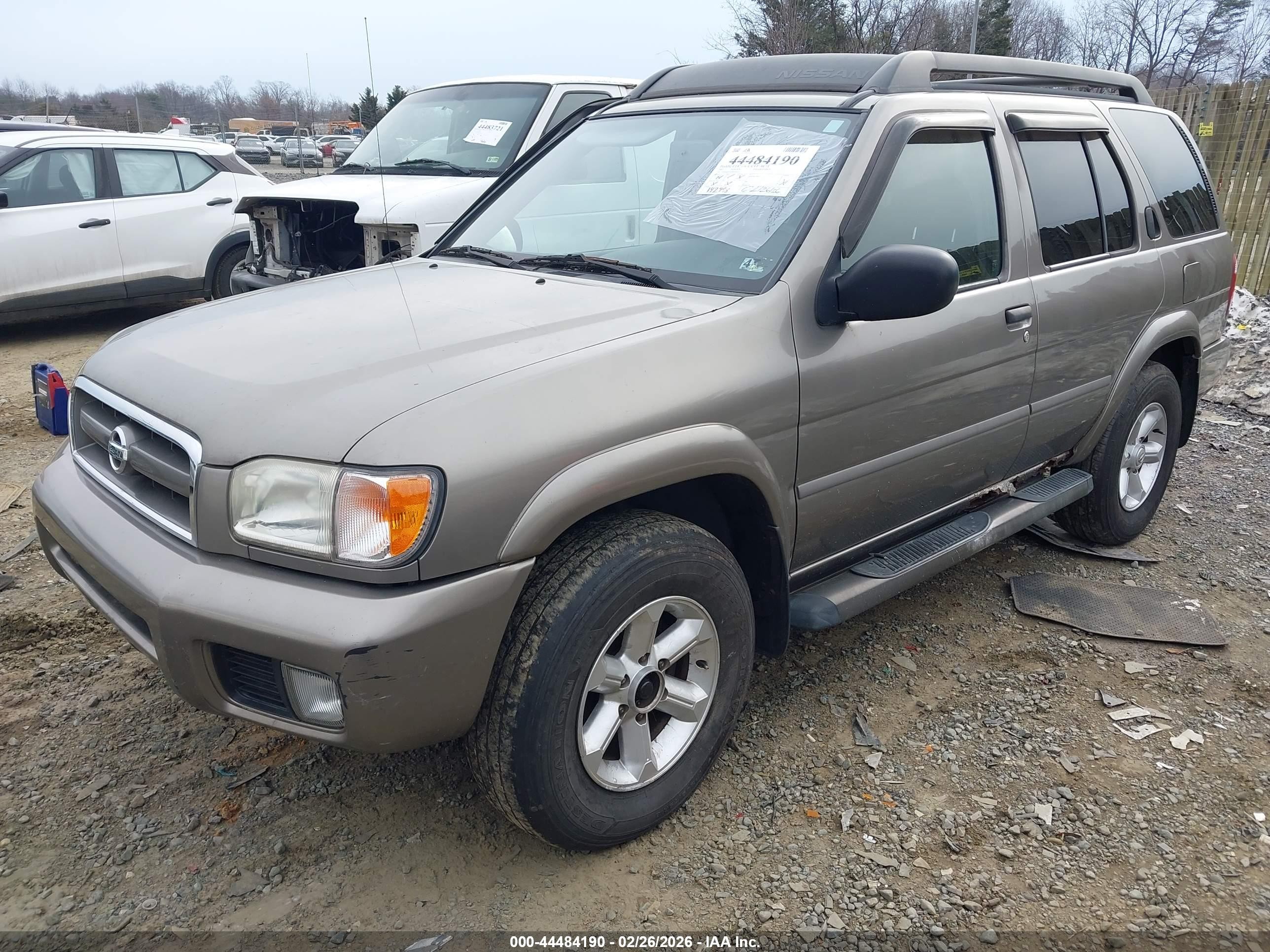 2003 Nissan Pathfinder Se Tan vin: JN8DR09Y63W800419