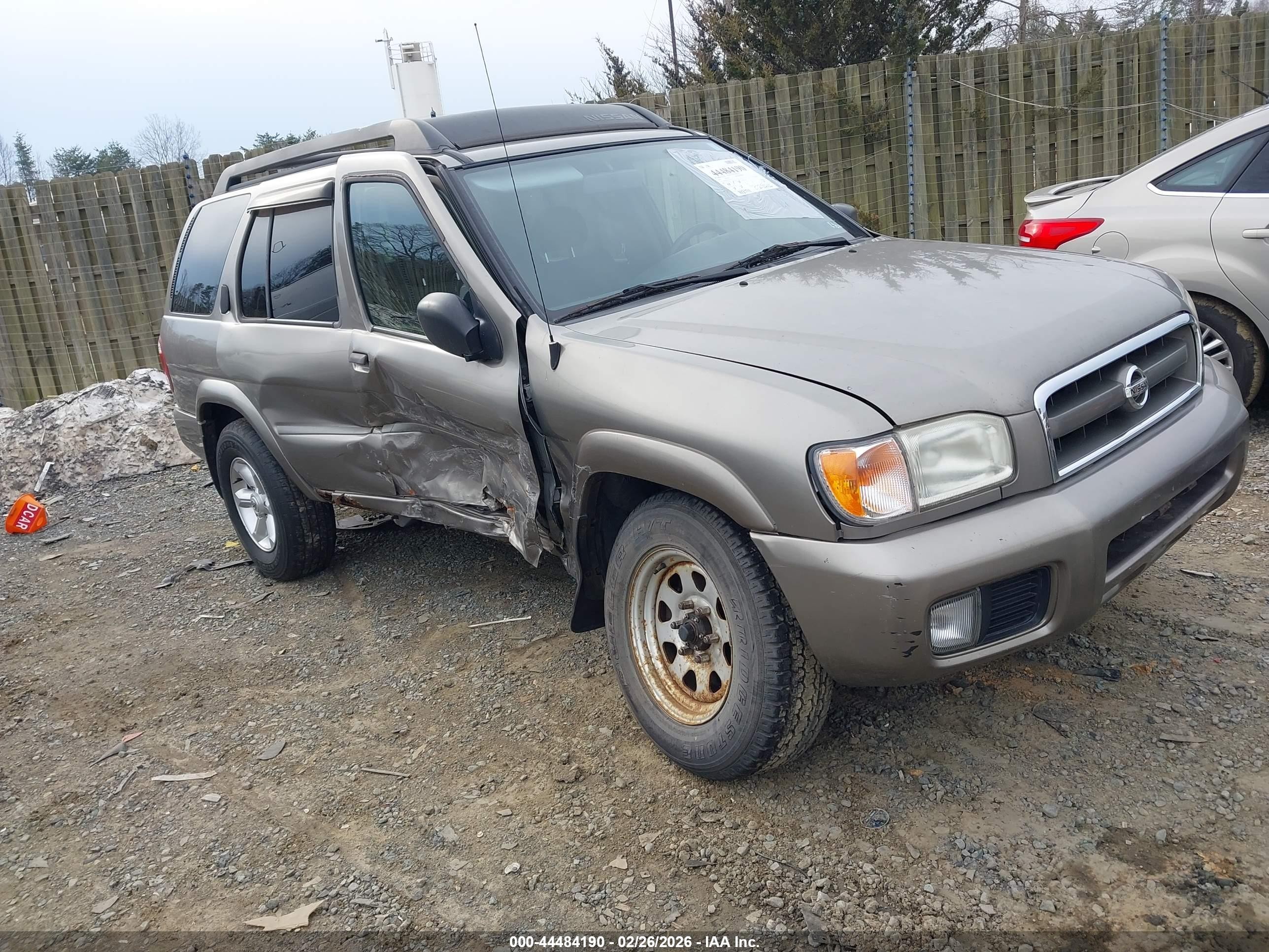 2003 Nissan Pathfinder Se Tan vin: JN8DR09Y63W800419