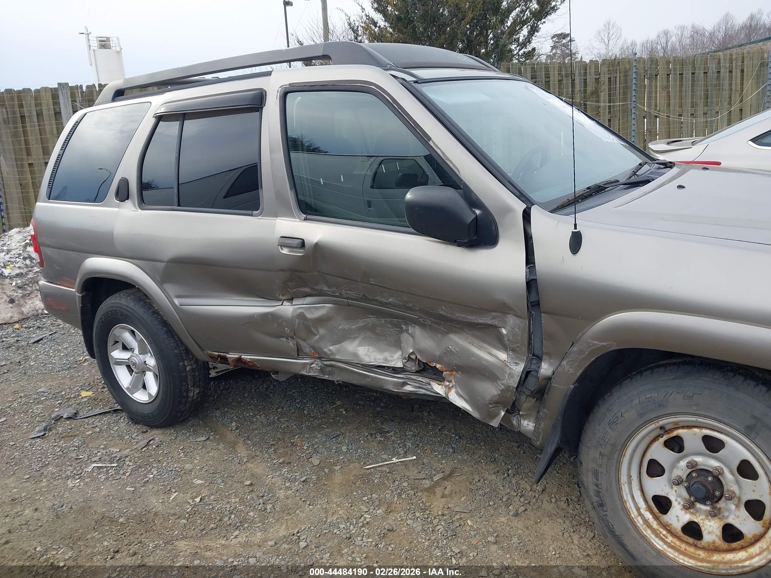 2003 Nissan Pathfinder Se Tan vin: JN8DR09Y63W800419
