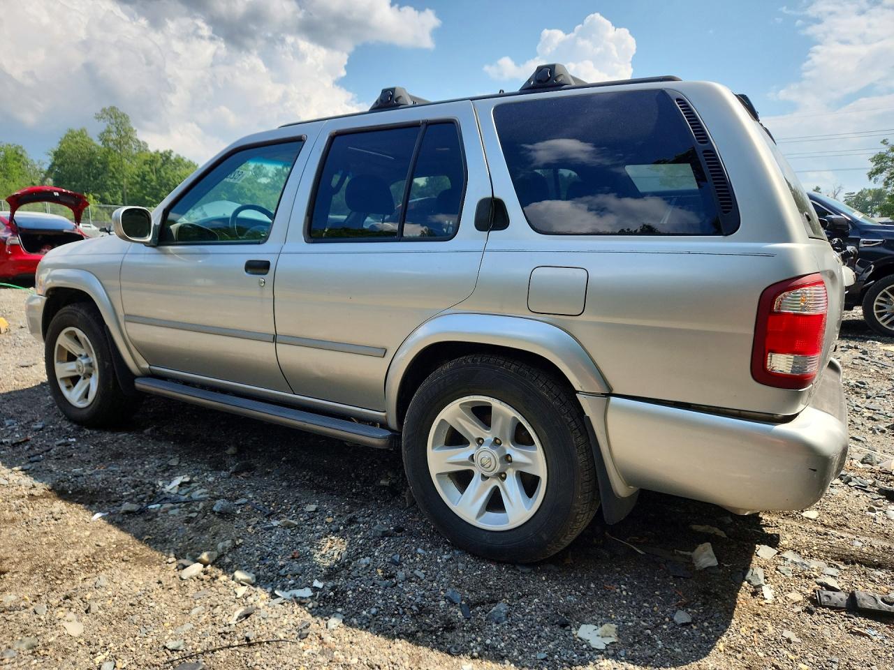 2003 Nissan Pathfinder Se Silver vin: JN8DR09Y63W820976