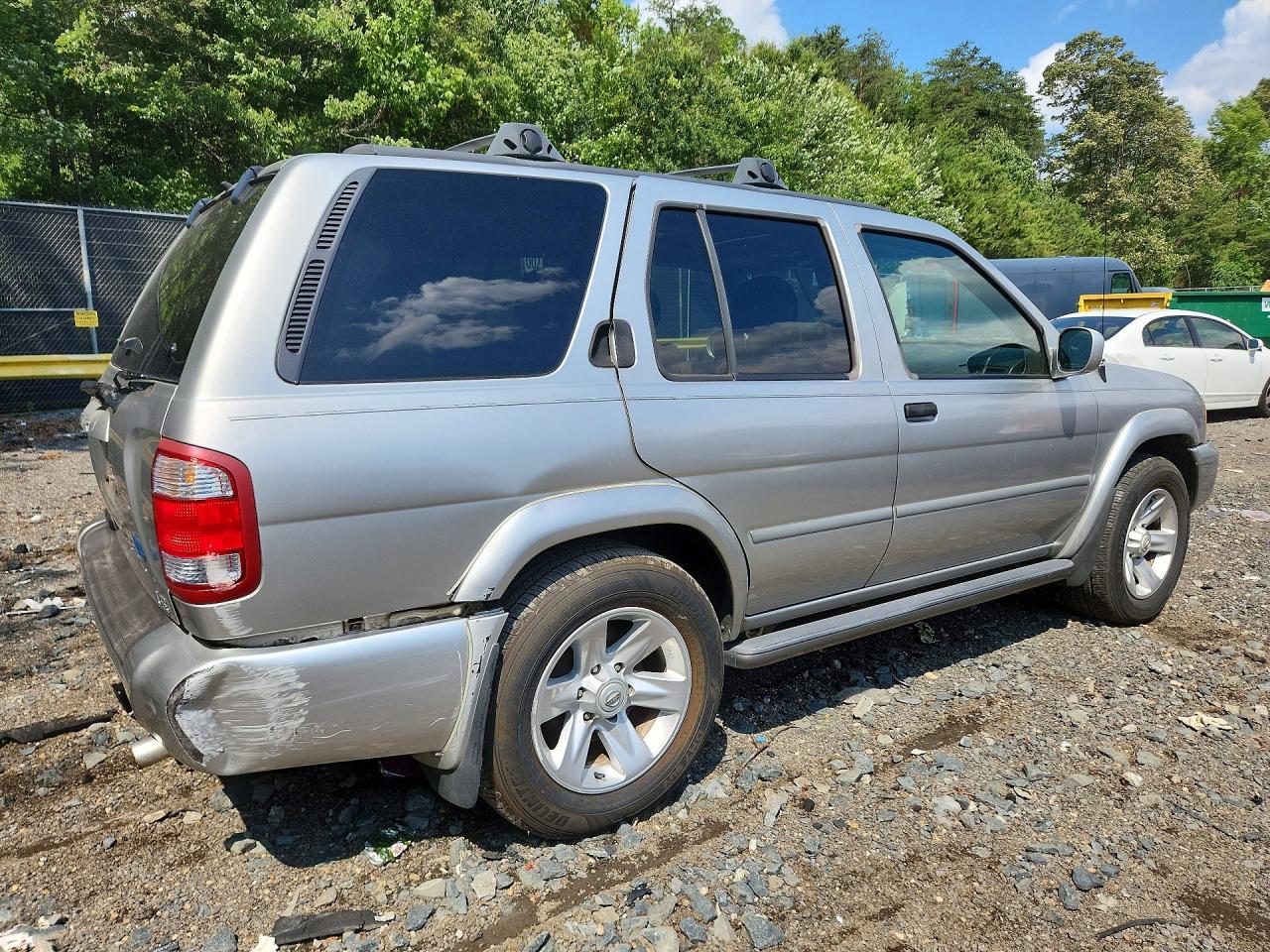 2003 Nissan Pathfinder Se Silver vin: JN8DR09Y63W820976