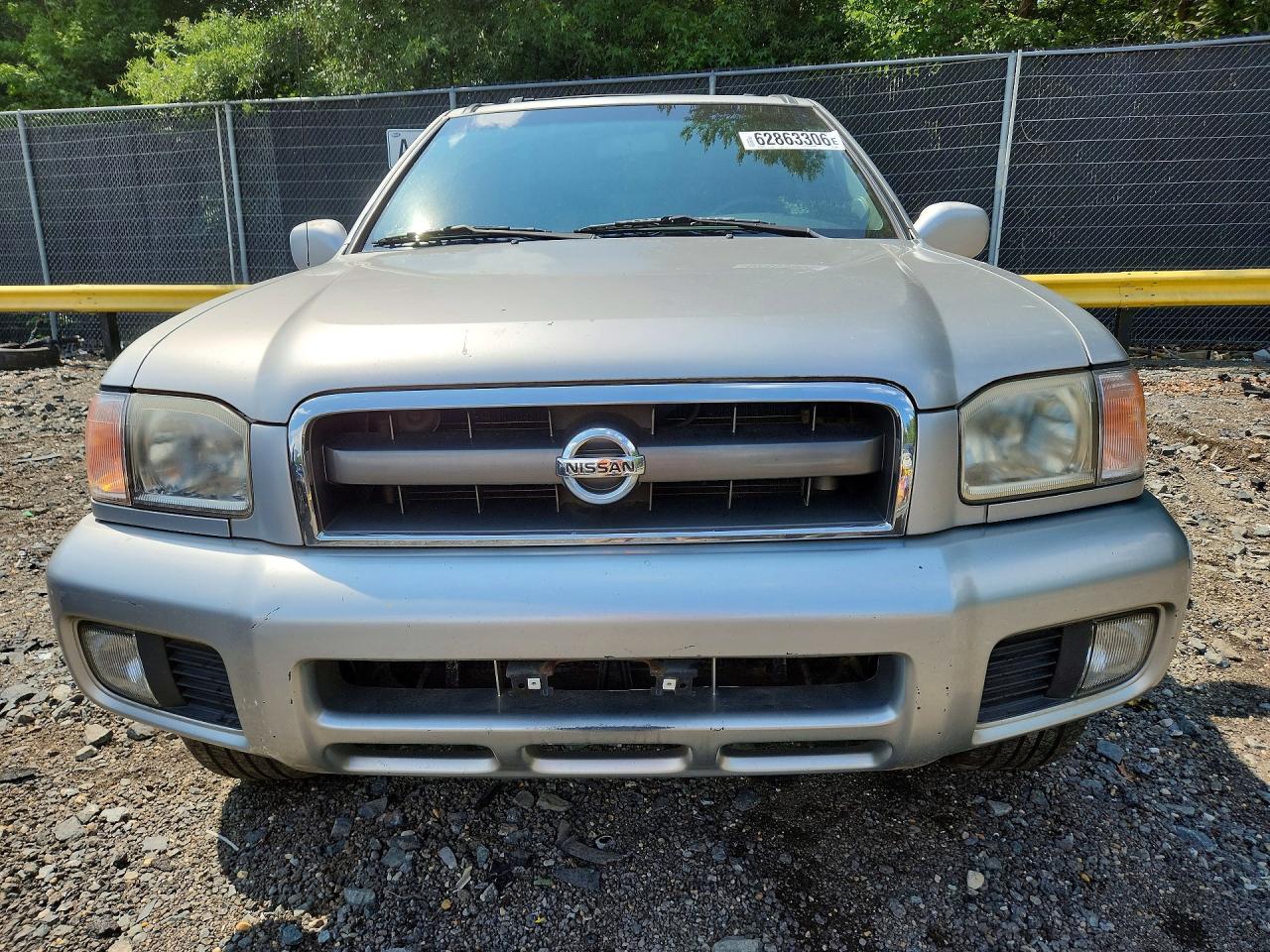 2003 Nissan Pathfinder Se Silver vin: JN8DR09Y63W820976
