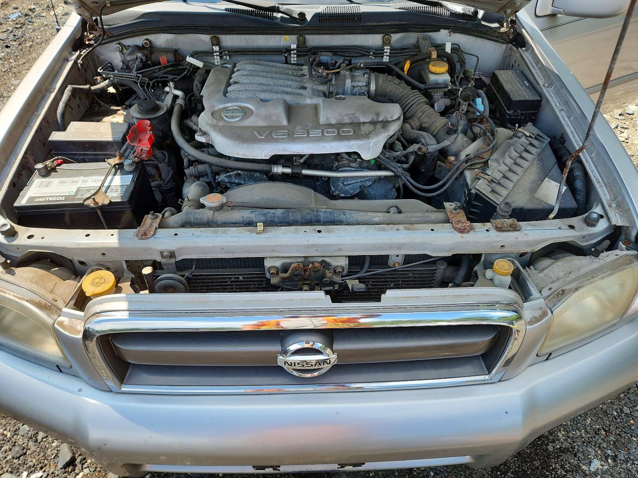 2003 Nissan Pathfinder Se Silver vin: JN8DR09Y63W820976