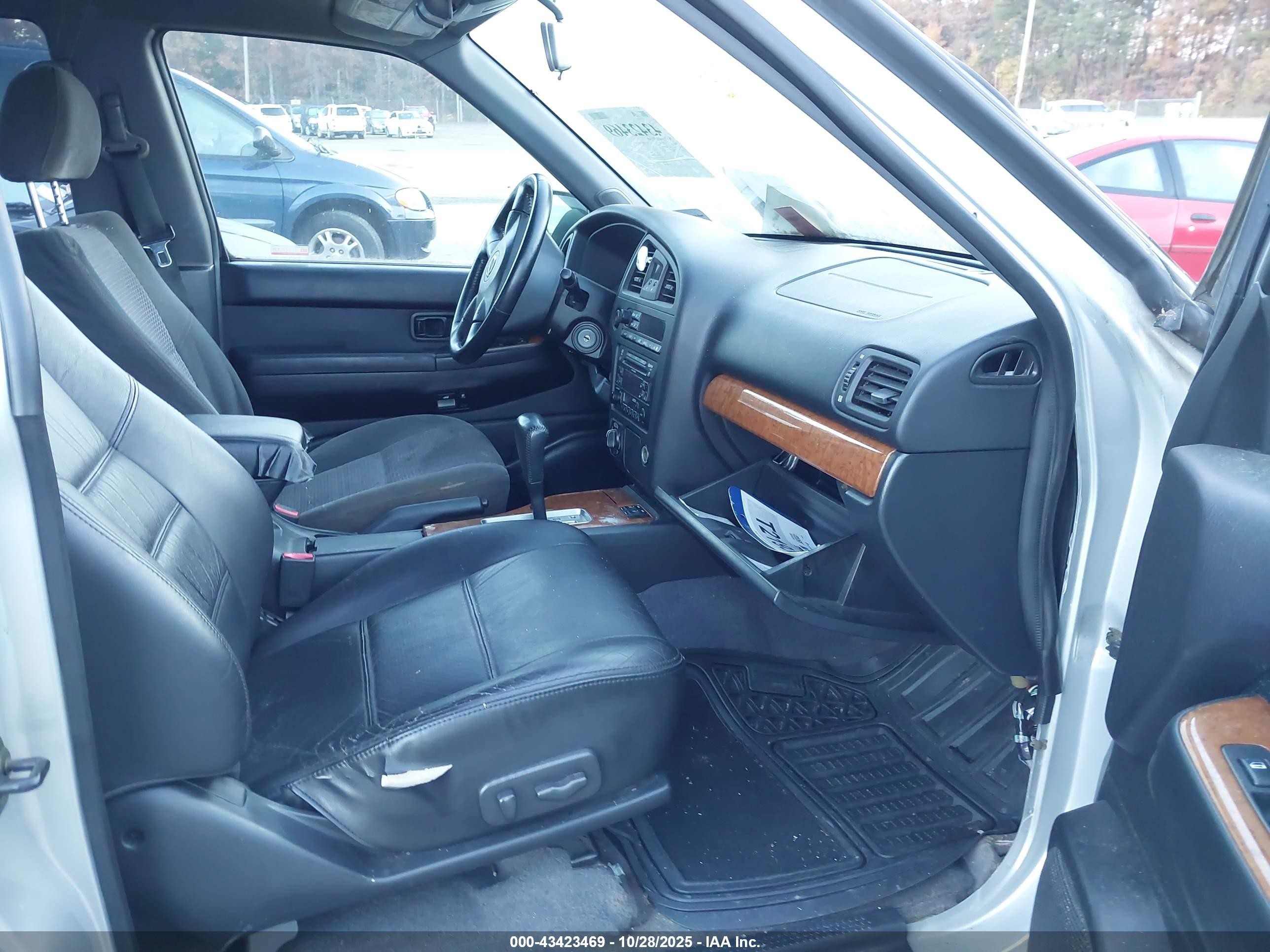2003 Nissan Pathfinder Le Silver vin: JN8DR09Y63W828348
