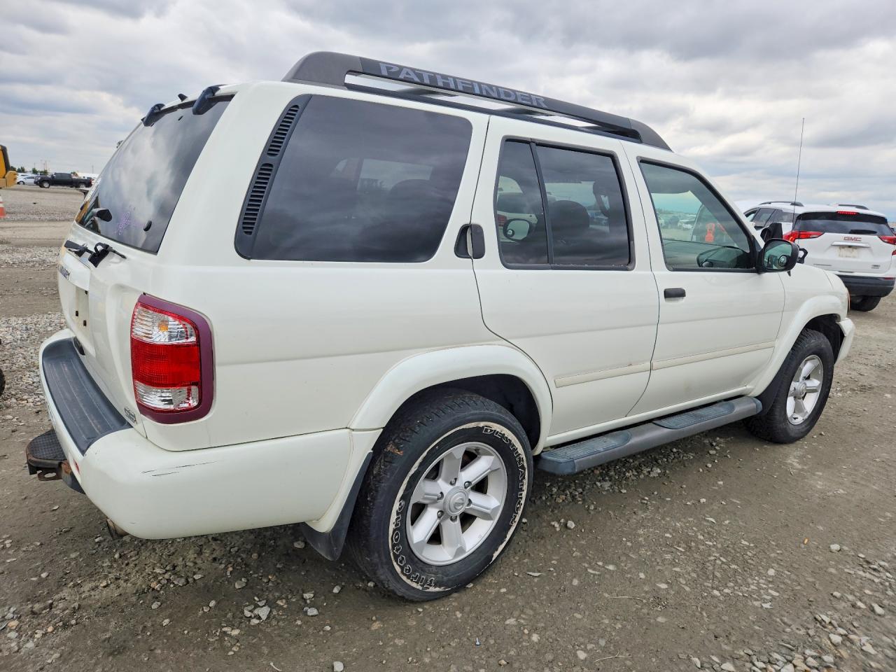 2004 Nissan Pathfinder Se White vin: JN8DR09Y64W910212