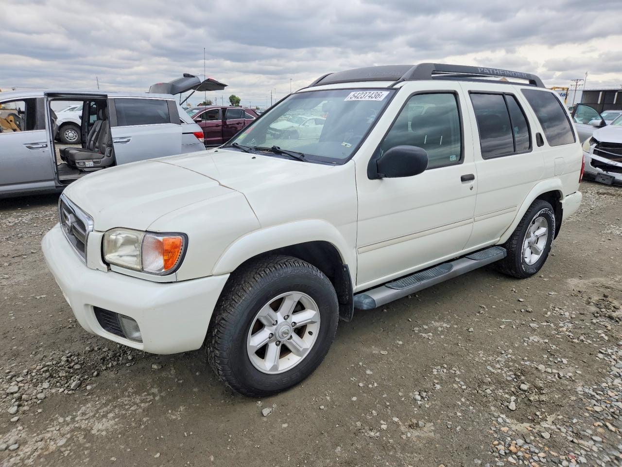 2004 Nissan Pathfinder Se Белый vin: JN8DR09Y64W910212