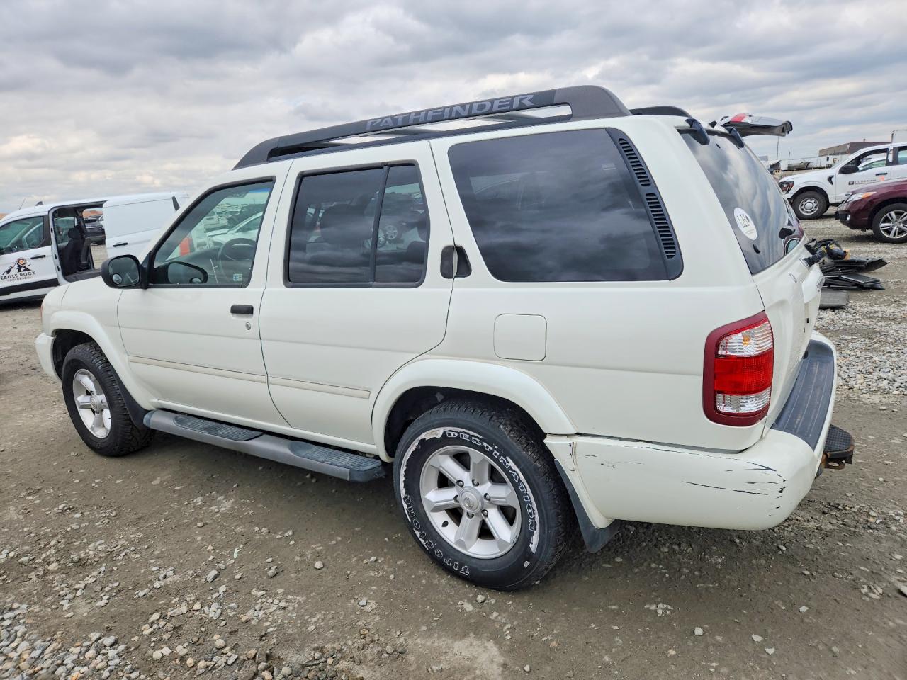 2004 Nissan Pathfinder Se White vin: JN8DR09Y64W910212