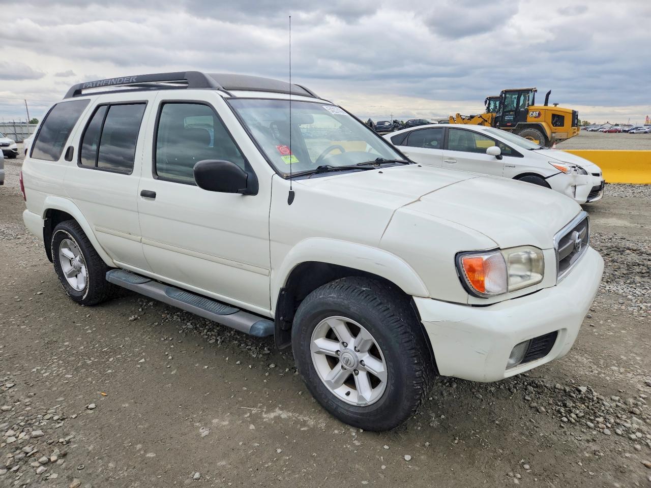 2004 Nissan Pathfinder Se White vin: JN8DR09Y64W910212