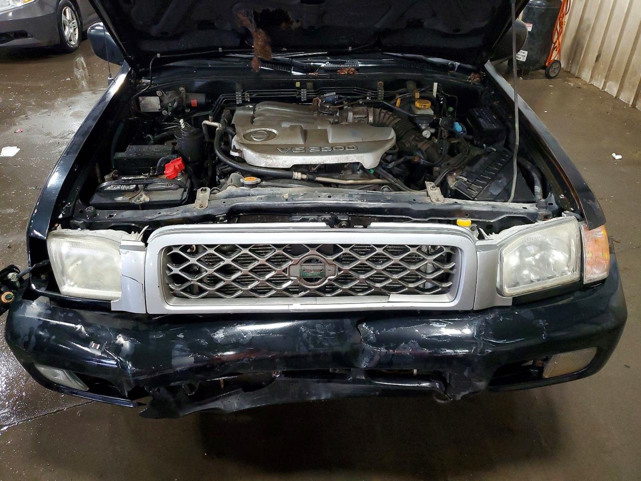 2004 Nissan Pathfinder Se Black vin: JN8DR09Y64W911344