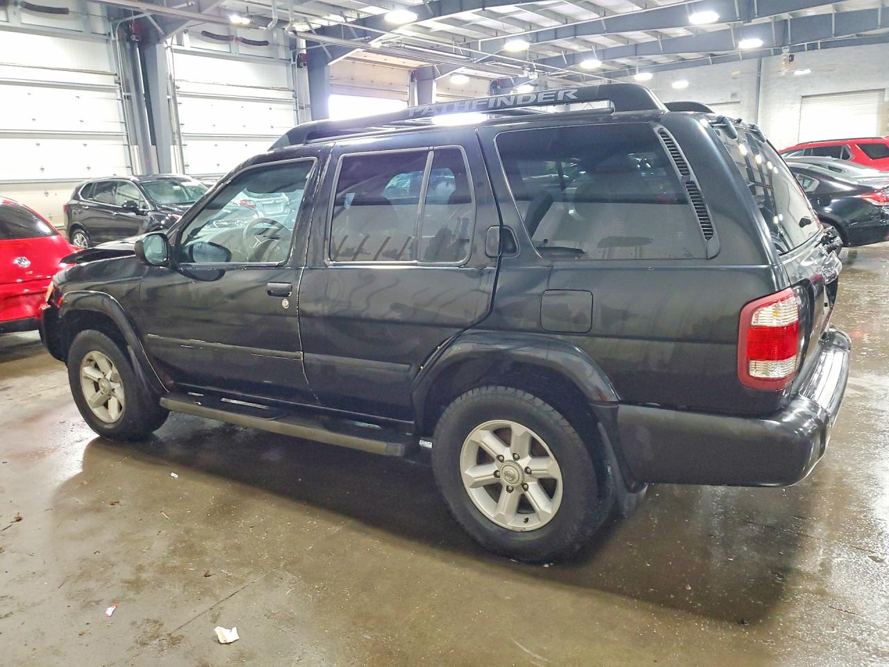 2004 Nissan Pathfinder Se Black vin: JN8DR09Y64W911344