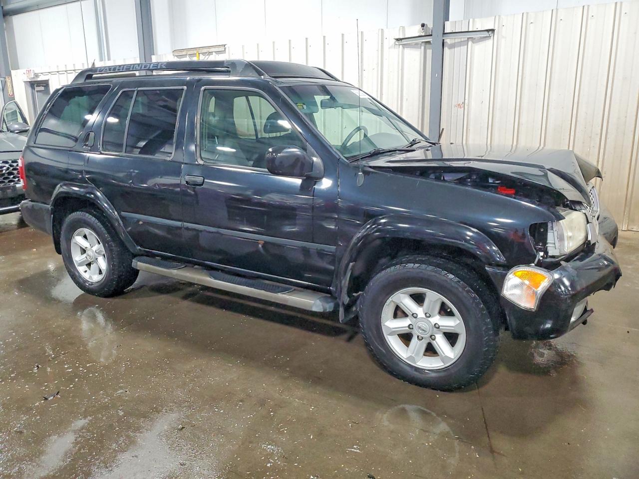 2004 Nissan Pathfinder Se Black vin: JN8DR09Y64W911344
