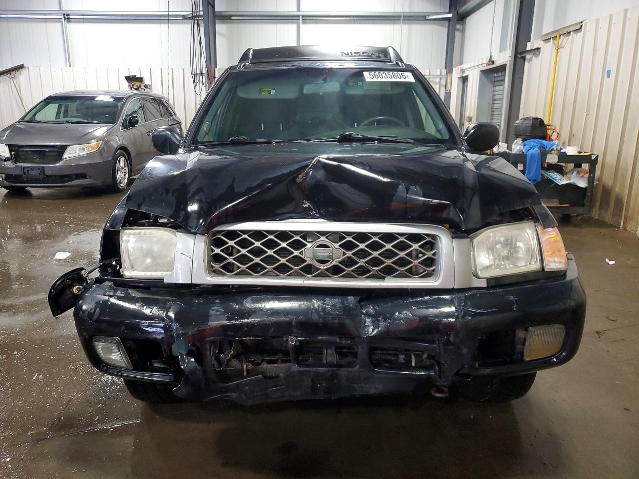 2004 Nissan Pathfinder Se Black vin: JN8DR09Y64W911344