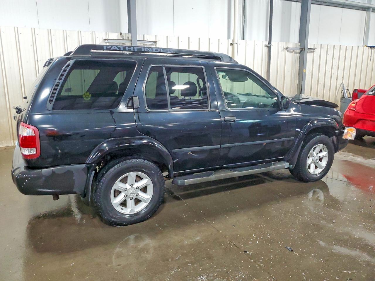 2004 Nissan Pathfinder Se Black vin: JN8DR09Y64W911344