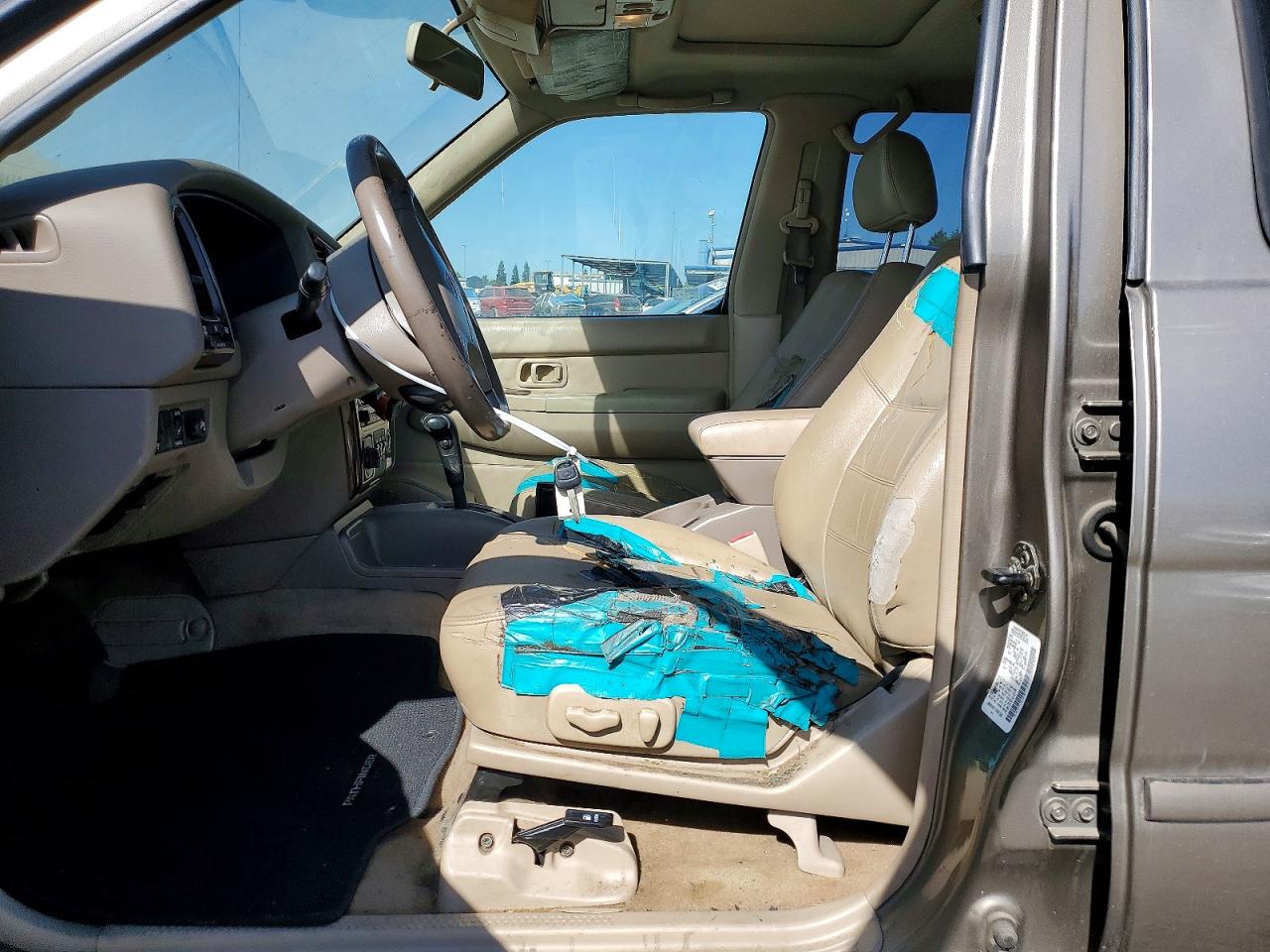 2001 Nissan Pathfinder Se Tan vin: JN8DR09Y71W591348