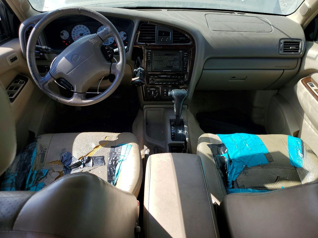 2001 Nissan Pathfinder Se Tan vin: JN8DR09Y71W591348