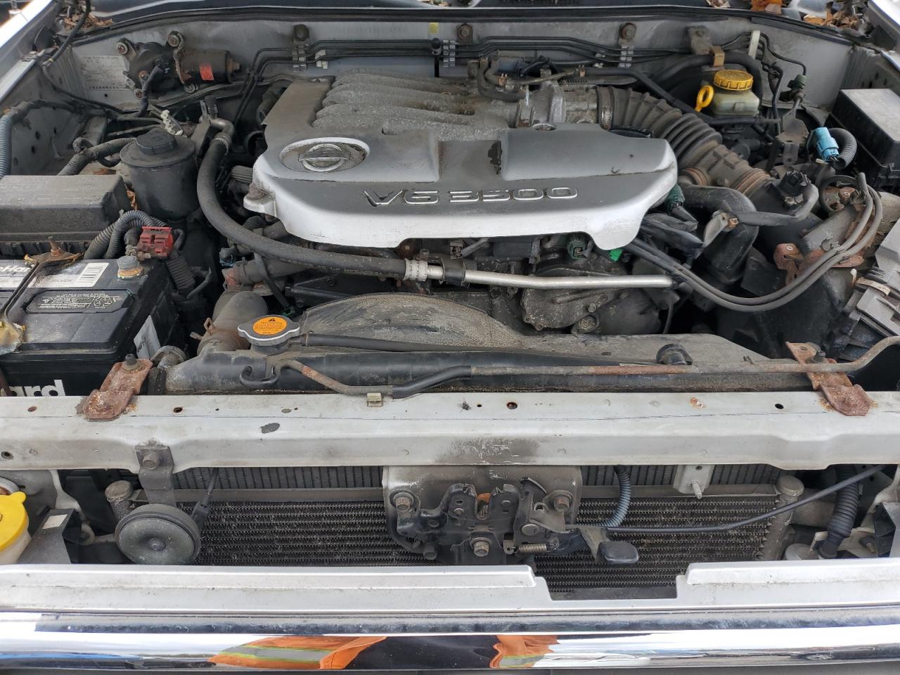 2003 Nissan Pathfinder Le Silver vin: JN8DR09Y73W836586