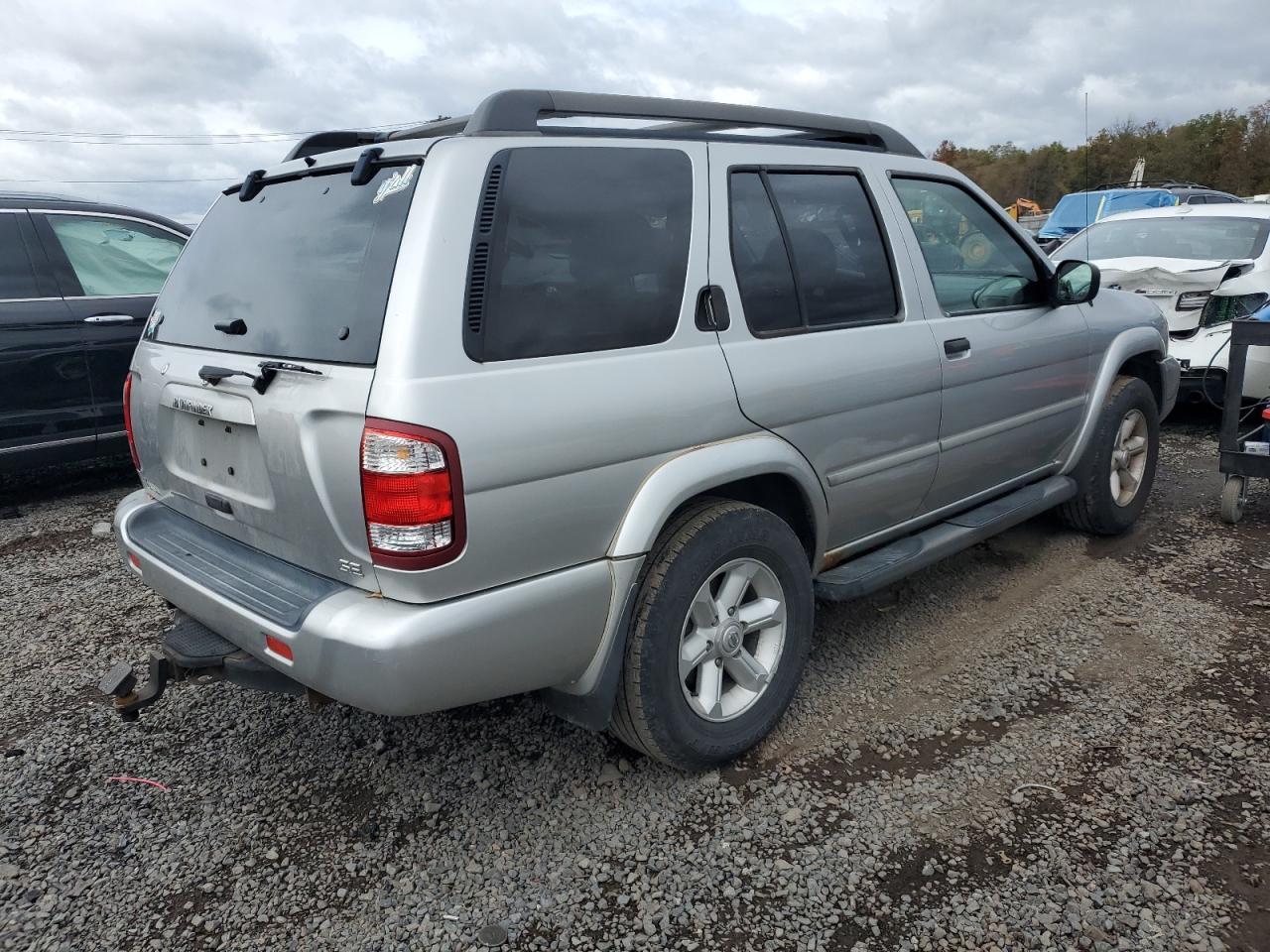 2003 Nissan Pathfinder Le Silver vin: JN8DR09Y73W836586