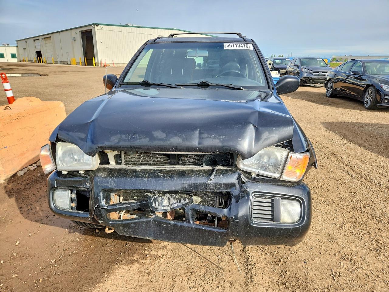 2002 Nissan Pathfinder Se Black vin: JN8DR09Y82W704614