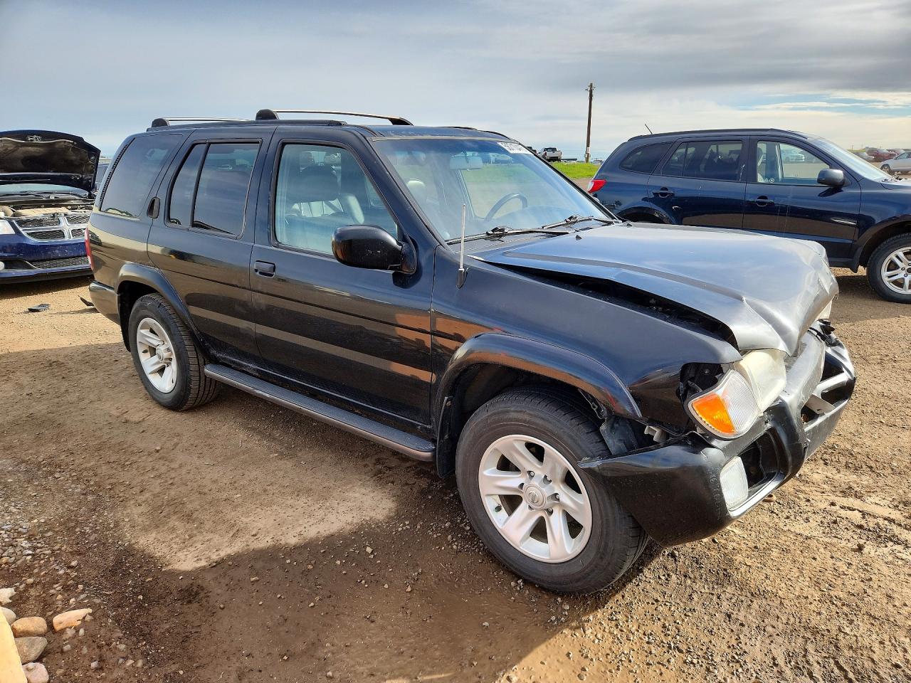 2002 Nissan Pathfinder Se Black vin: JN8DR09Y82W704614