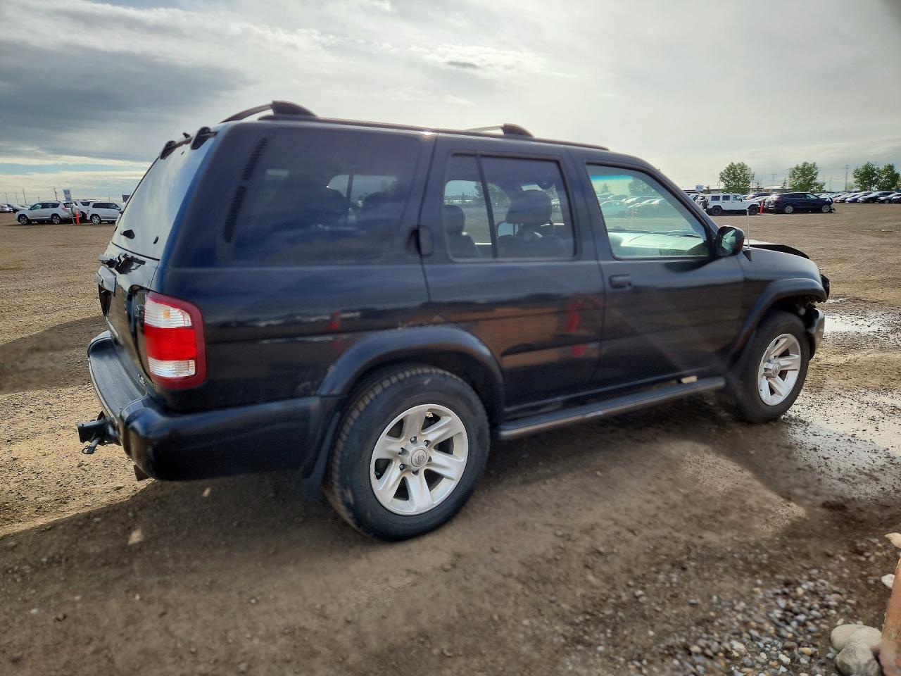 2002 Nissan Pathfinder Se Black vin: JN8DR09Y82W704614