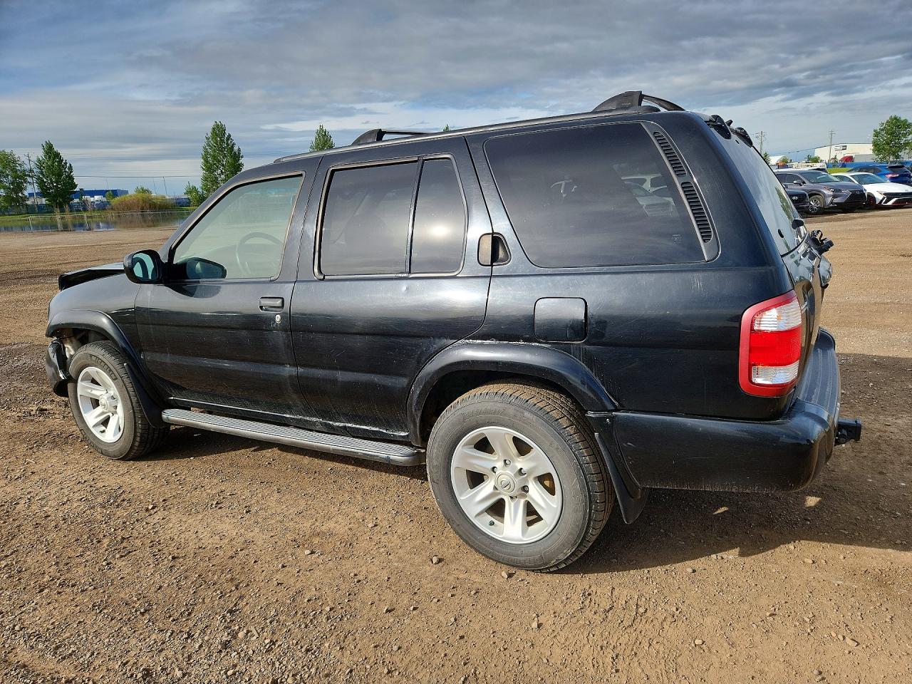 2002 Nissan Pathfinder Se Black vin: JN8DR09Y82W704614