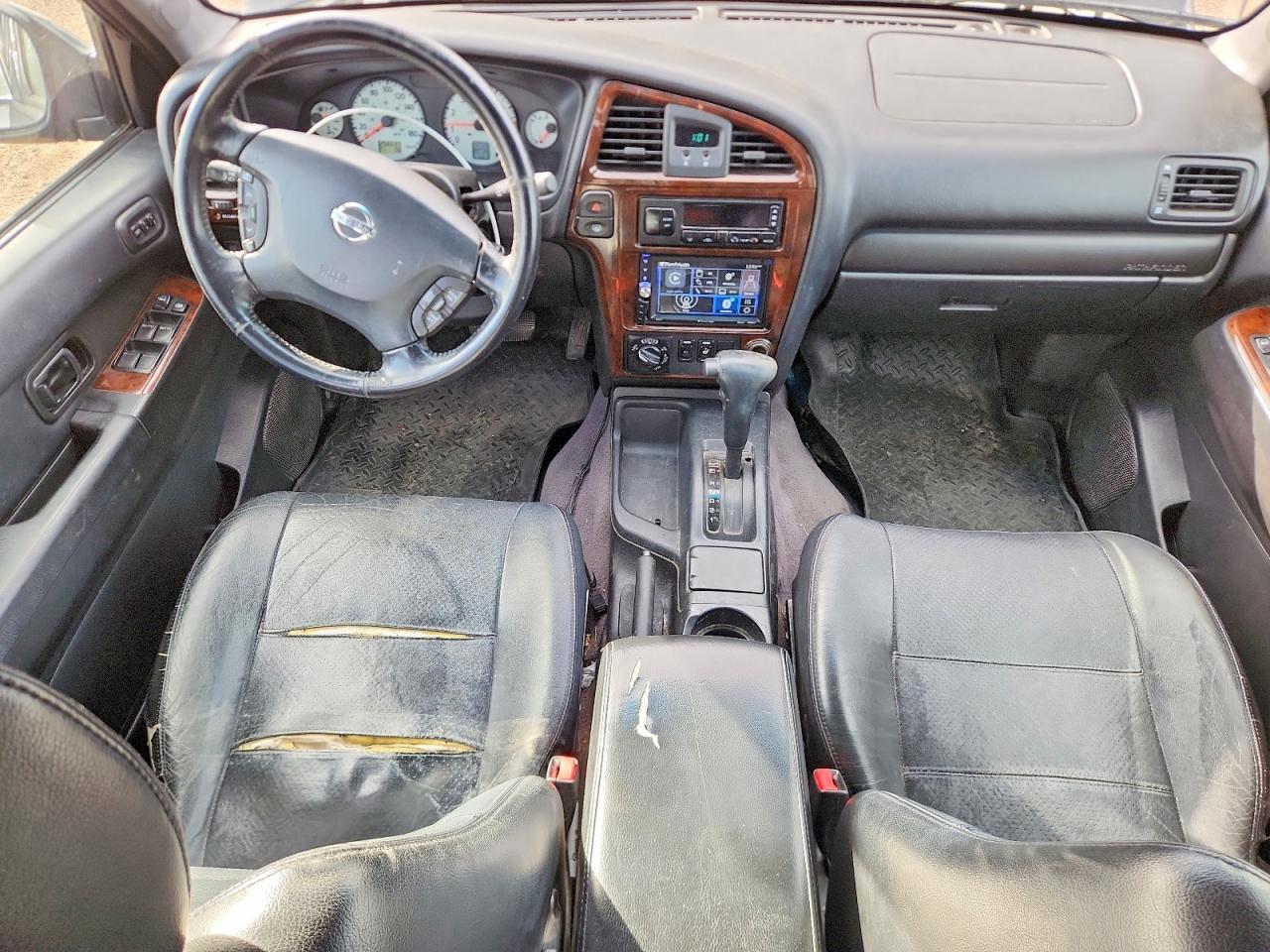 2002 Nissan Pathfinder Se Black vin: JN8DR09Y82W704614