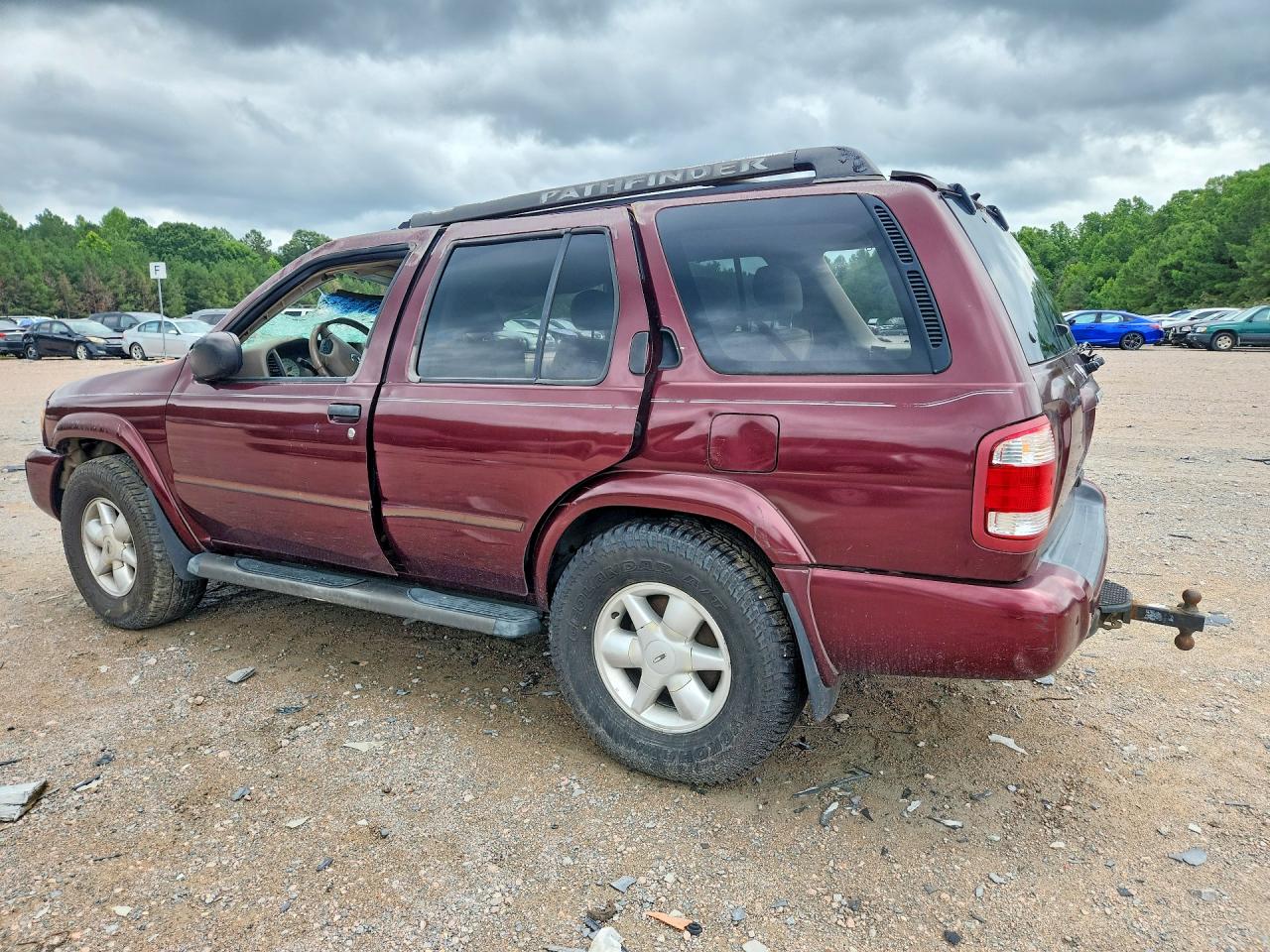 2002 Nissan Pathfinder Se Burgundy vin: JN8DR09Y82W725110