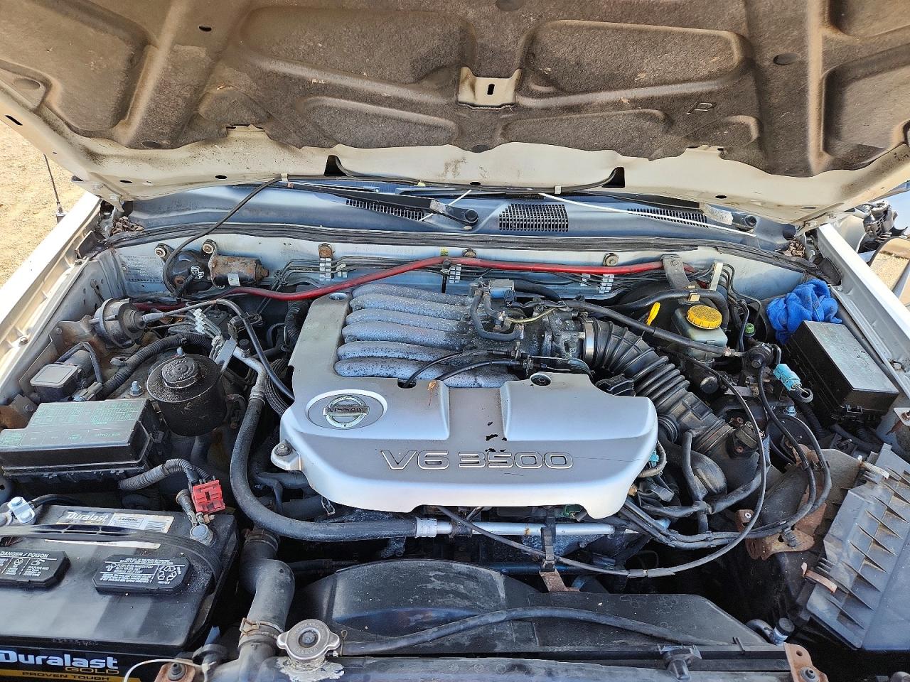 2002 Nissan Pathfinder Se Silver vin: JN8DR09Y82W728119