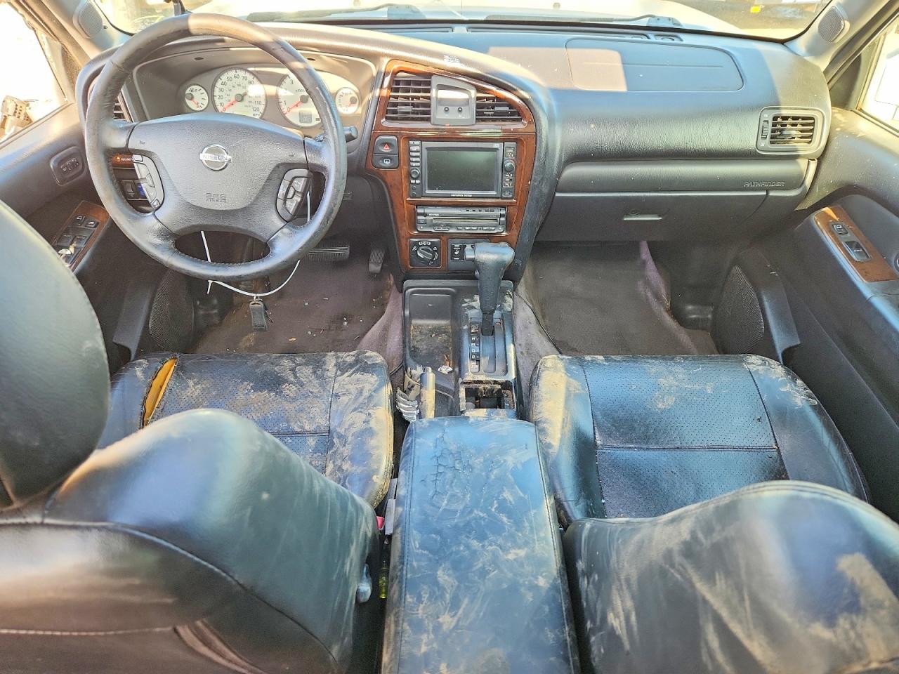 2002 Nissan Pathfinder Se Silver vin: JN8DR09Y82W728119
