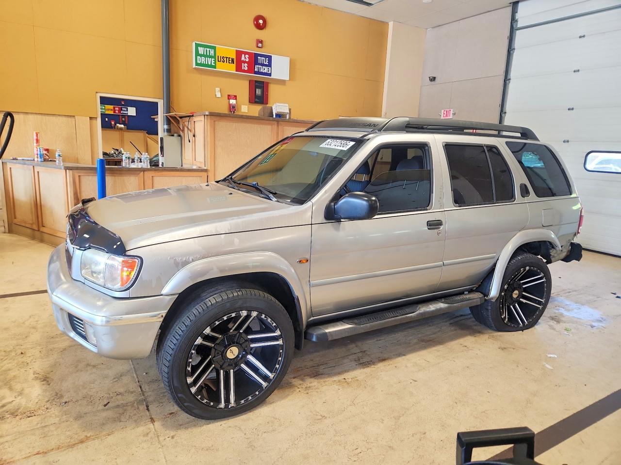 2002 Nissan Pathfinder Se Silver vin: JN8DR09Y82W738889