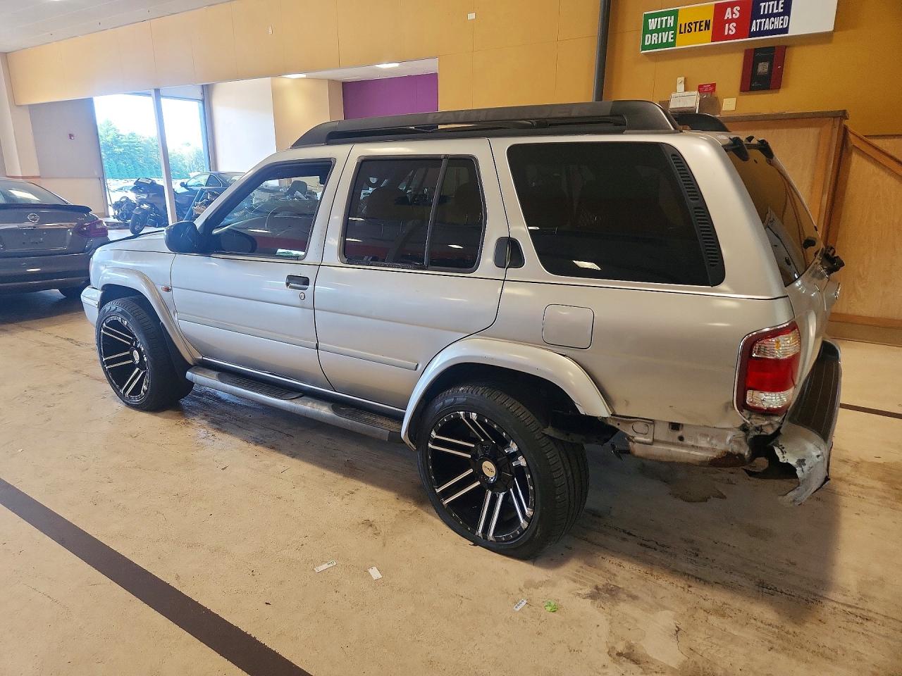 2002 Nissan Pathfinder Se Silver vin: JN8DR09Y82W738889