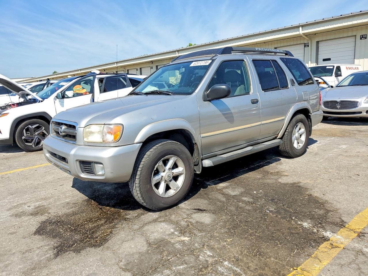 2004 Nissan Pathfinder Se Silver vin: JN8DR09Y84W916075