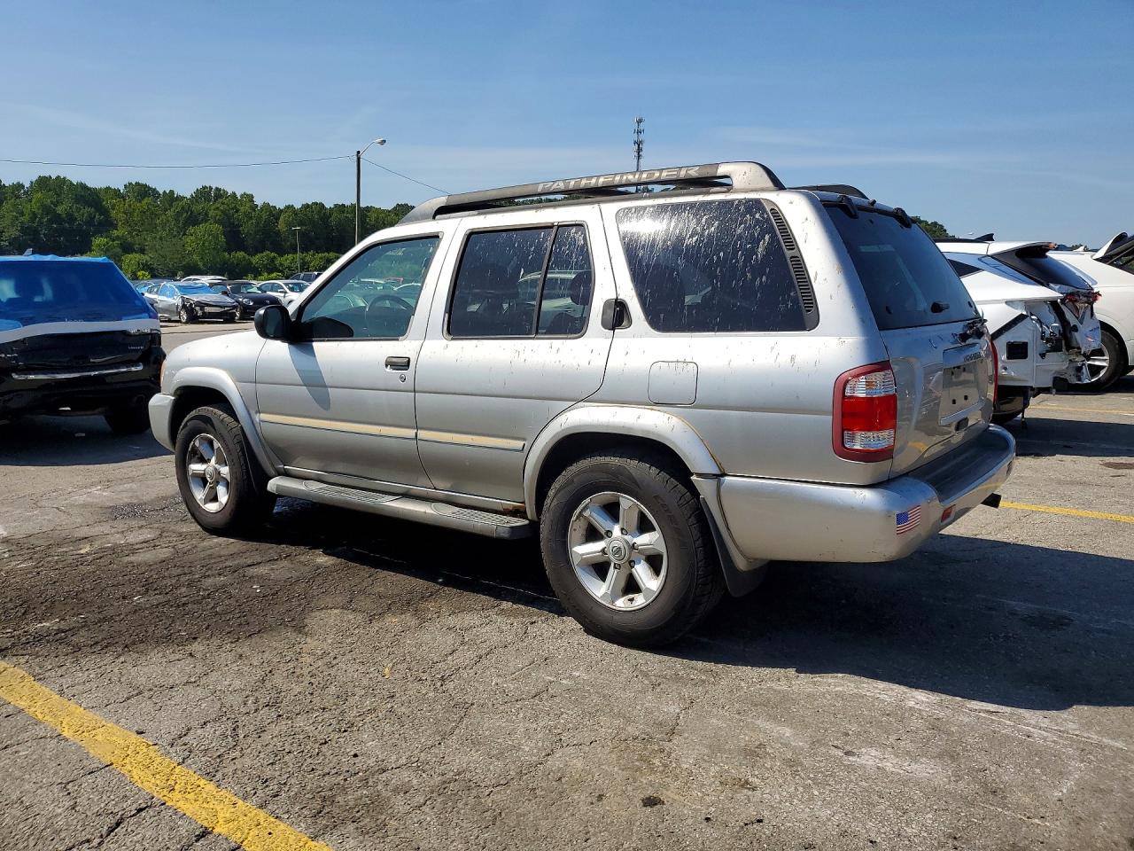 2004 Nissan Pathfinder Se Silver vin: JN8DR09Y84W916075