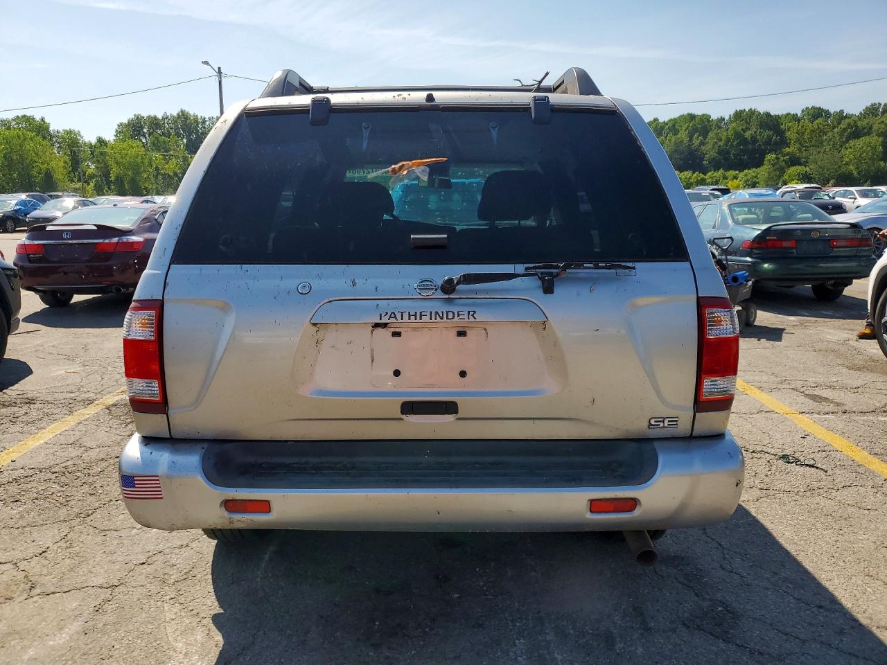 2004 Nissan Pathfinder Se Silver vin: JN8DR09Y84W916075