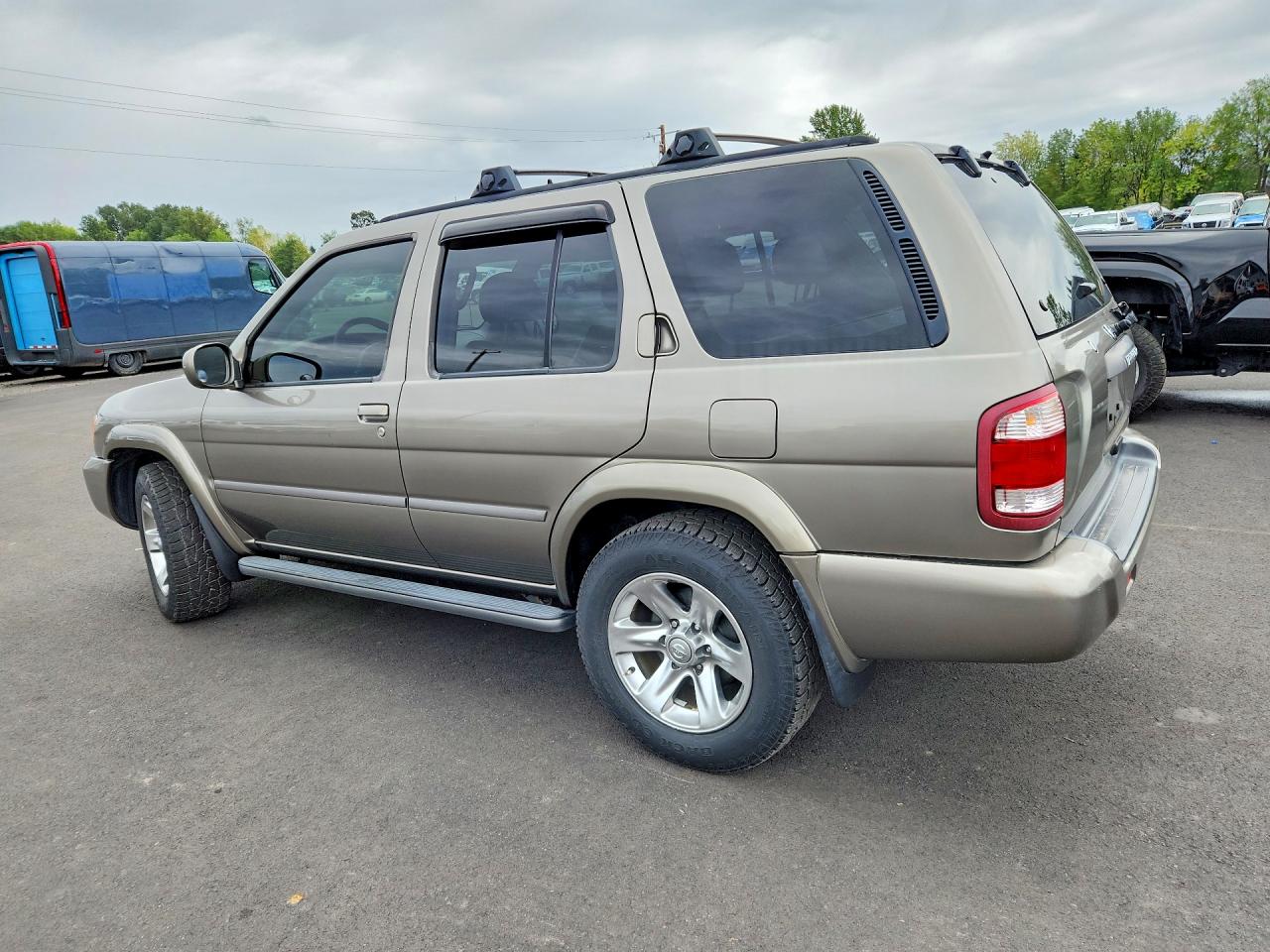 2004 Nissan Pathfinder Se Желто-коричневый vin: JN8DR09Y84W916626