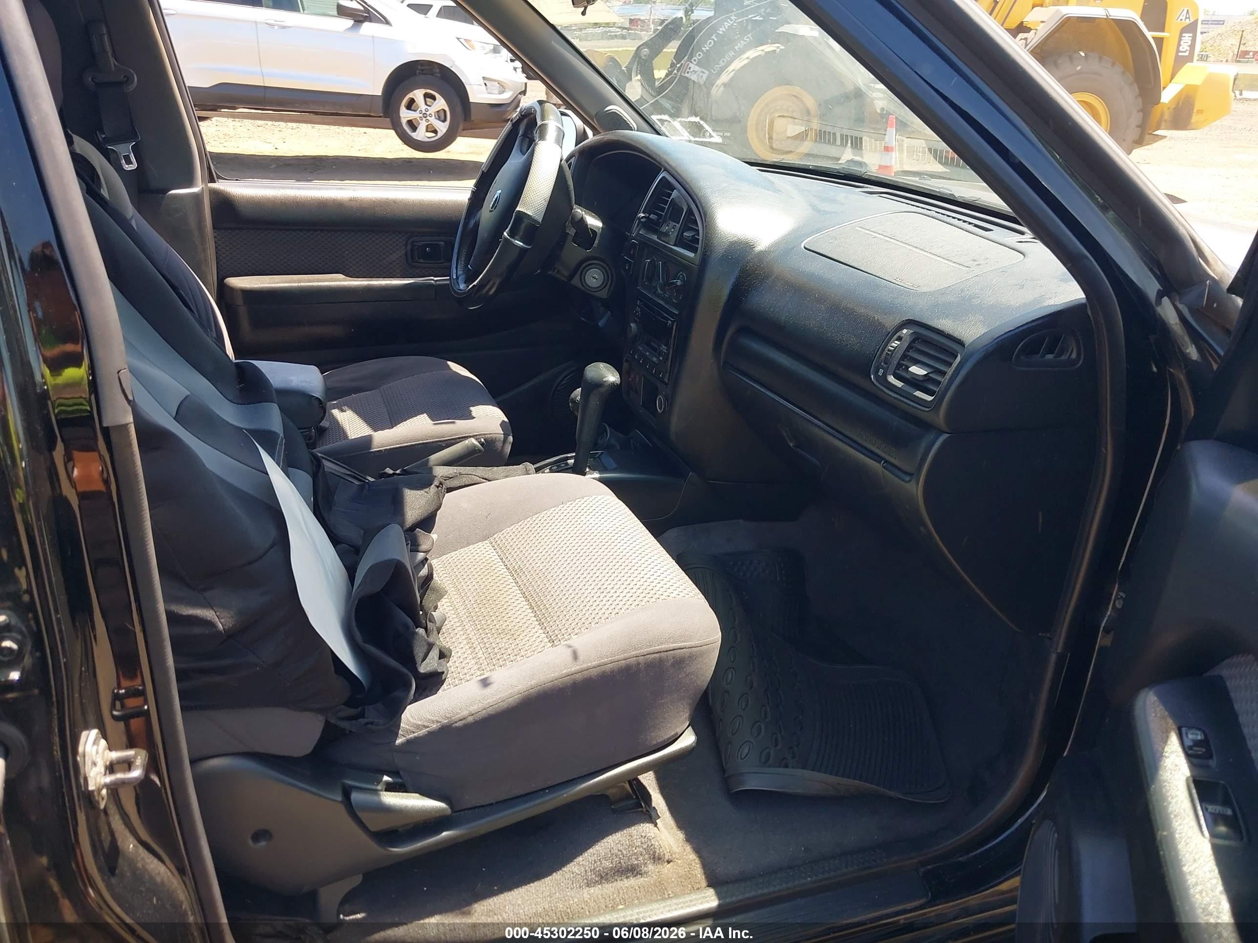 2002 Nissan Pathfinder Se Черный vin: JN8DR09Y92W730171
