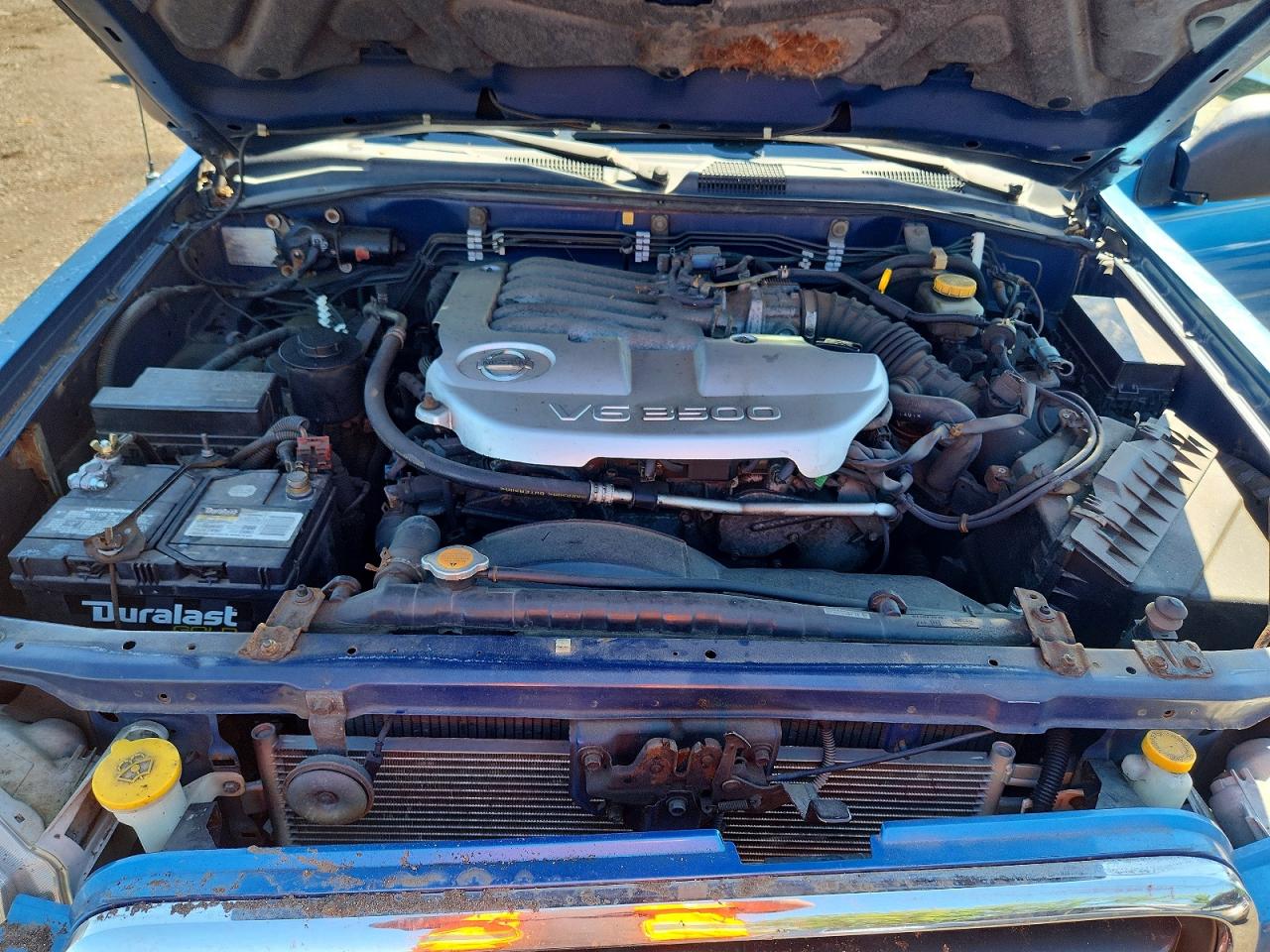 2003 Nissan Pathfinder Le/se/xe Blue vin: JN8DR09Y93W815240
