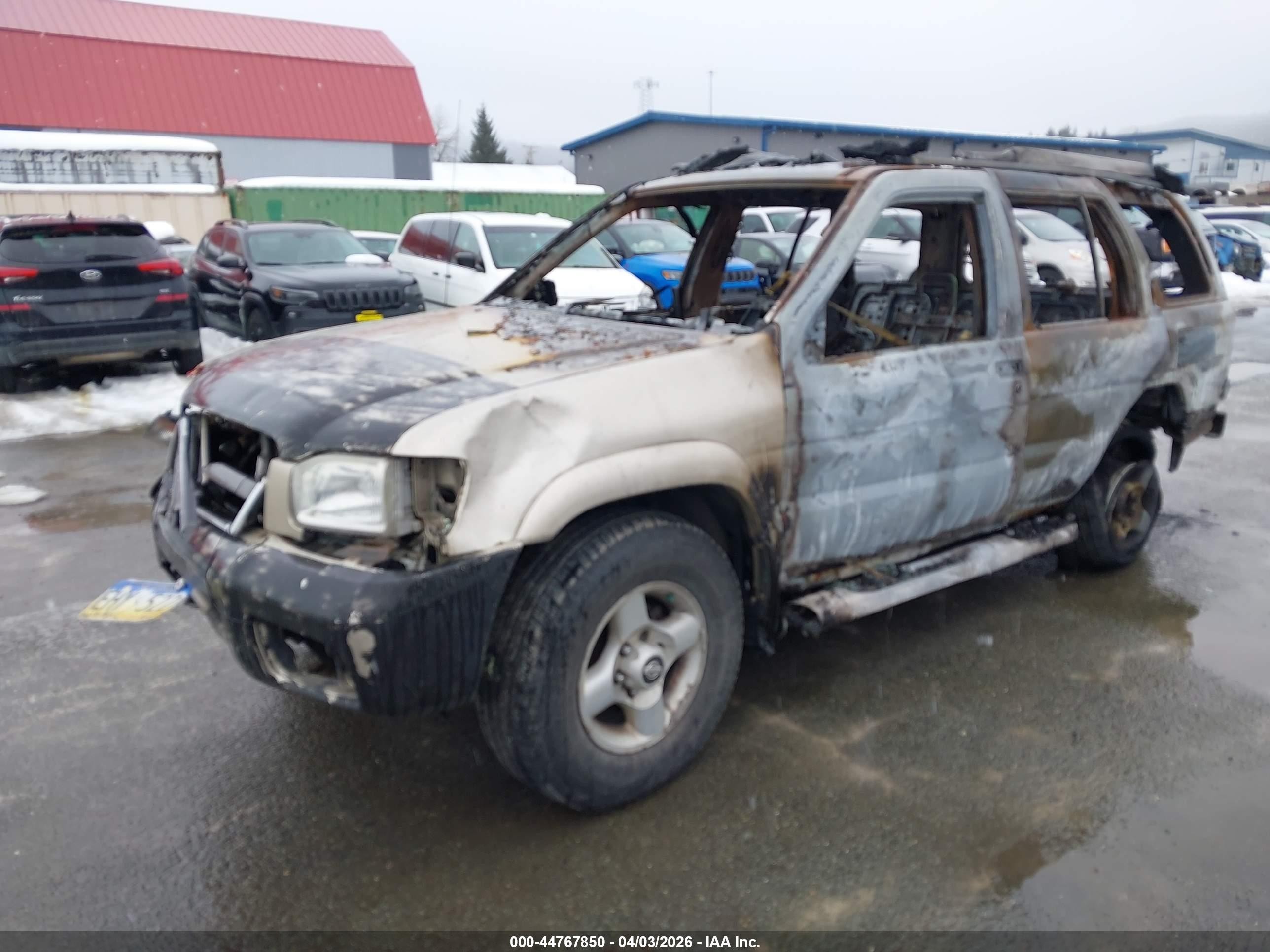 2003 Nissan Pathfinder Se Champagne vin: JN8DR09Y93W817103