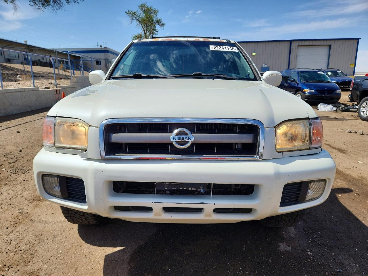 2003 Nissan Pathfinder Se White vin: JN8DR09Y93W837674