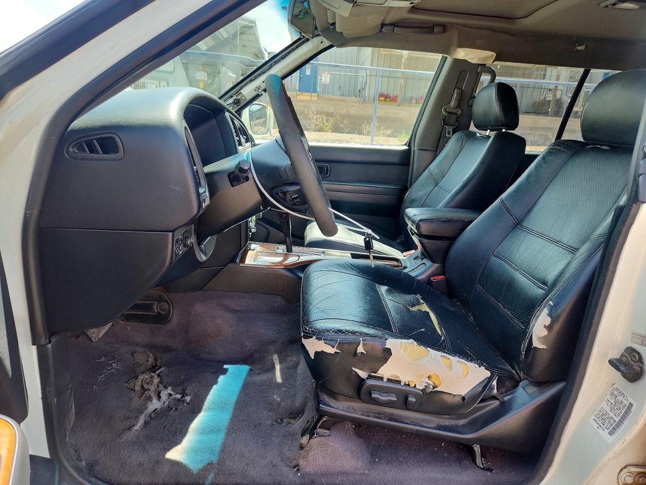 2003 Nissan Pathfinder Se White vin: JN8DR09Y93W837674