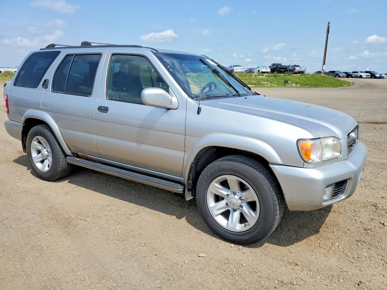 2002 Nissan Pathfinder Silver vin: JN8DR09YX2W707952