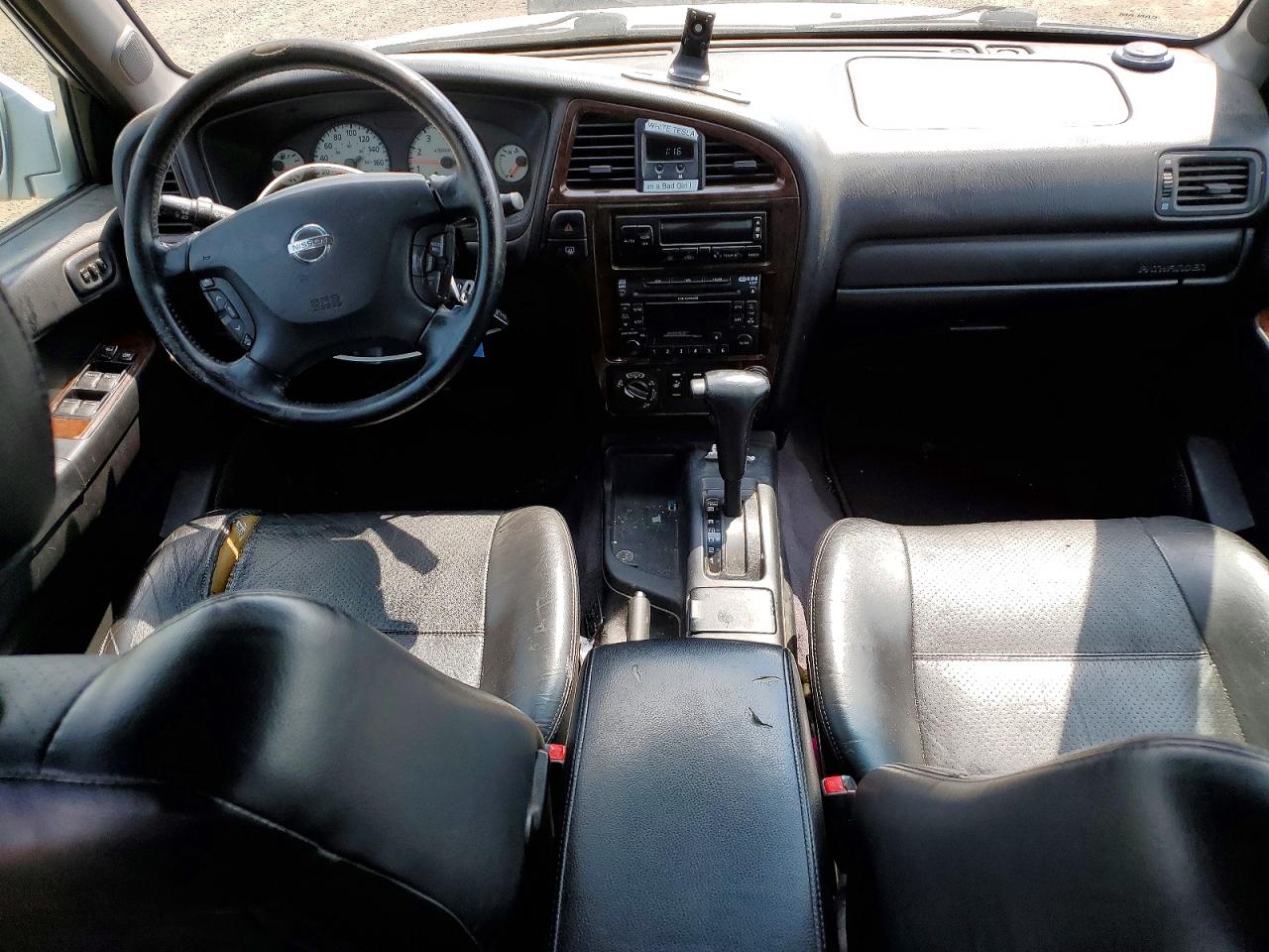 2002 Nissan Pathfinder Silver vin: JN8DR09YX2W707952
