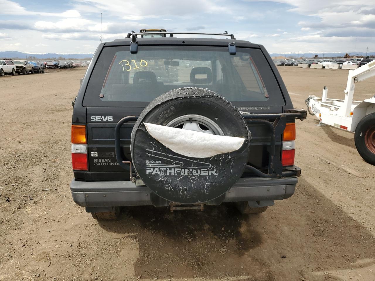 1988 Nissan Pathfinder Black vin: JN8HD16Y2JW027424