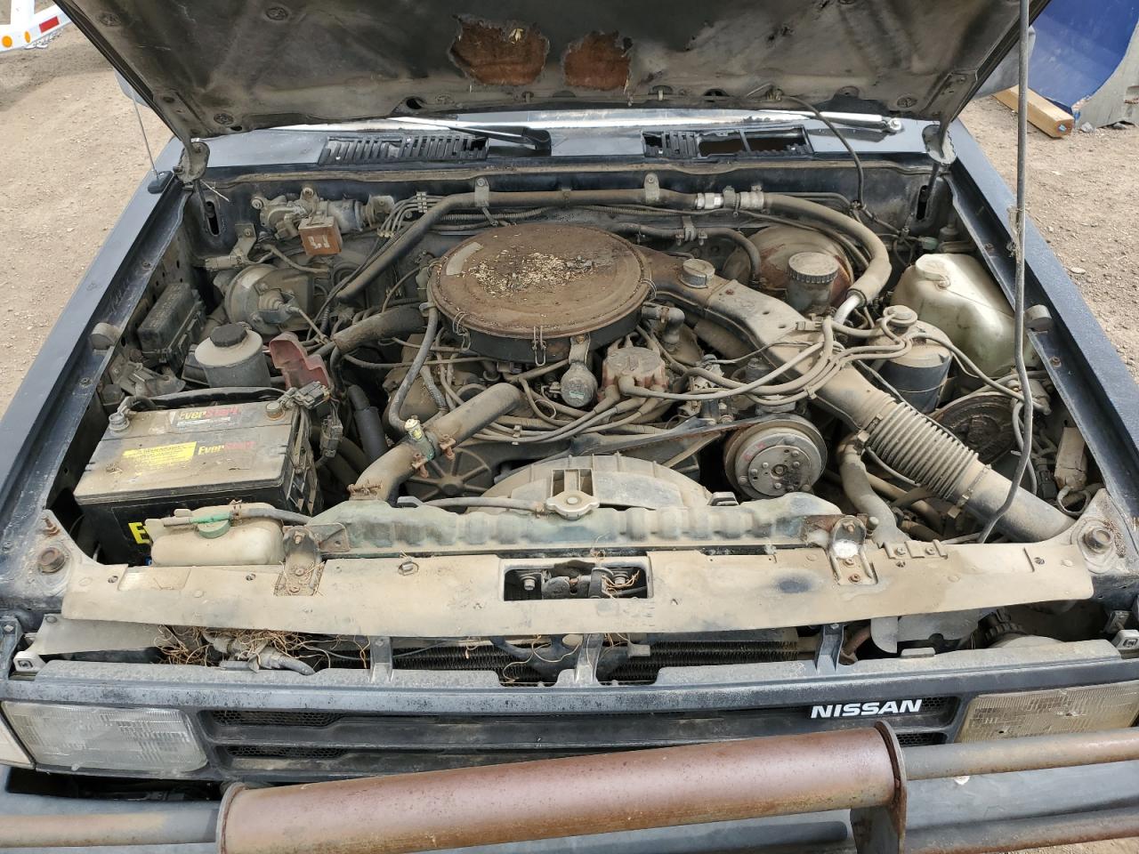 1988 Nissan Pathfinder Black vin: JN8HD16Y2JW027424