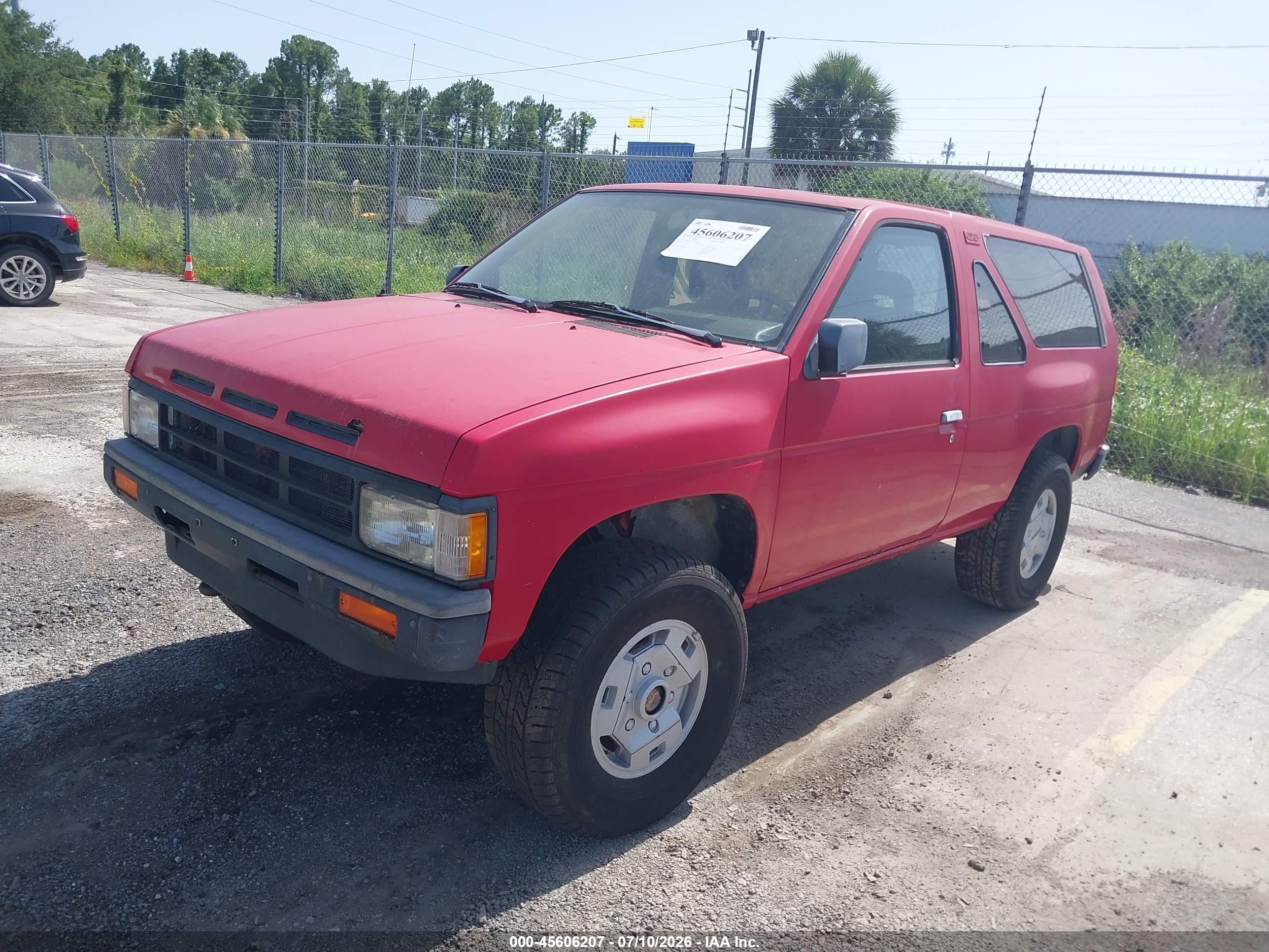 1987 Nissan Pathfinder   Red vin: JN8HD16Y4HW001885