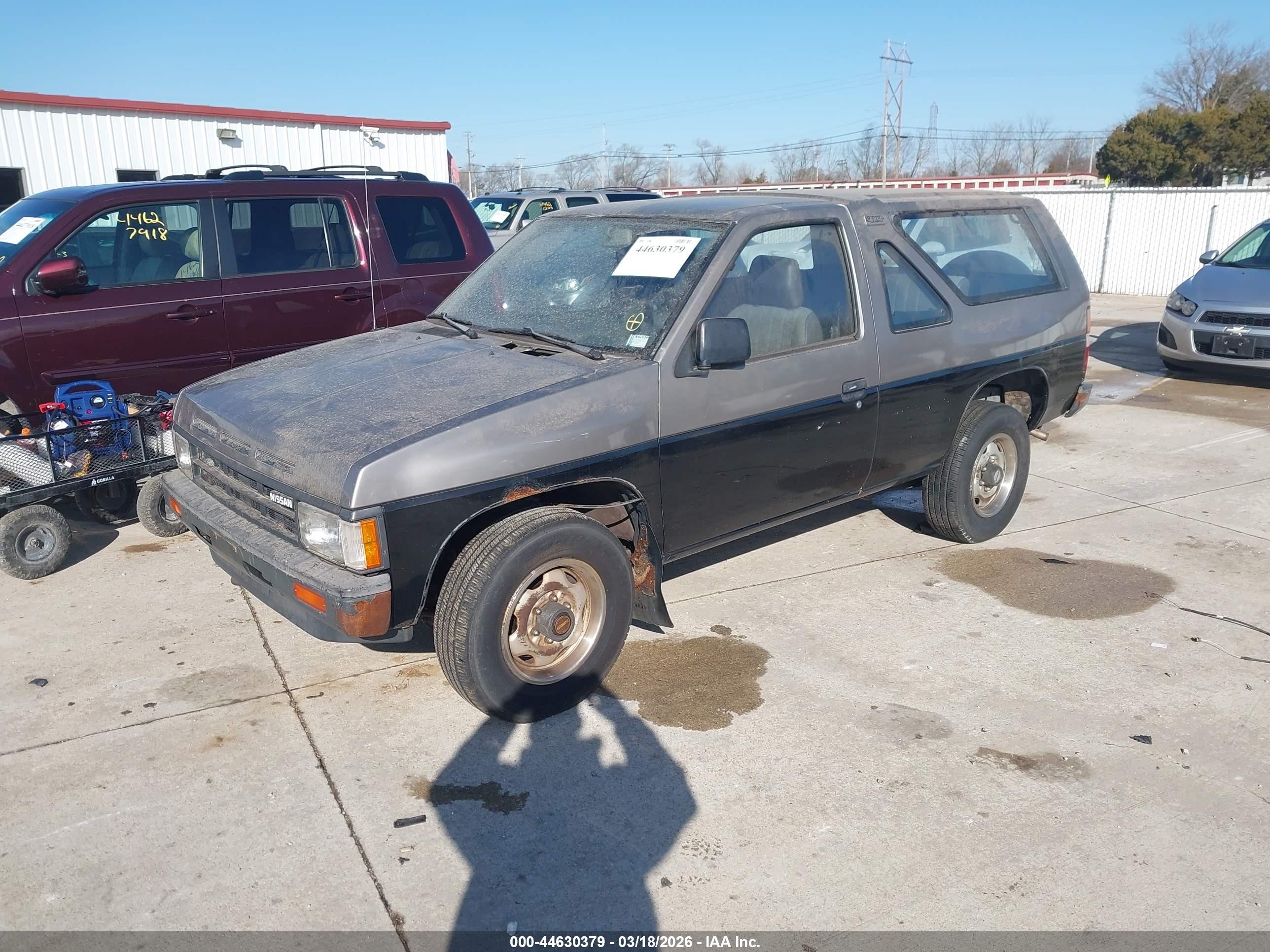 1987 Nissan Pathfinder   Black vin: JN8HD16Y5HW018792