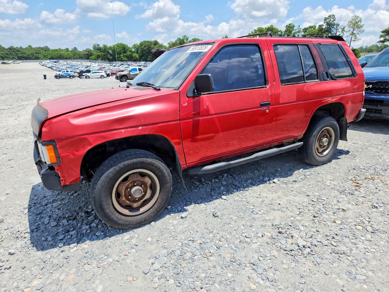 1990 Nissan Pathfinder Xe Красный vin: JN8HD17S1LW215882