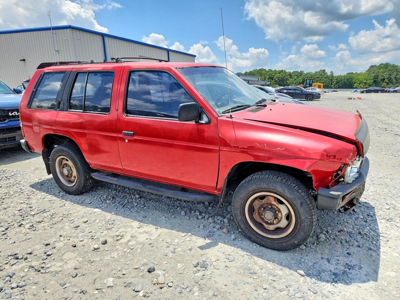 1990 Nissan Pathfinder Xe Red vin: JN8HD17S1LW215882